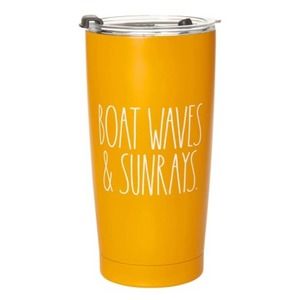 Rae Dunn Boat Waves and Sunrays Tumbler - 17 oz.